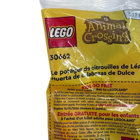 Lego 30662 Lego Animal Crossing Maple's Pumpkin Garden Set Fast Shipping - Picture 3 of 4